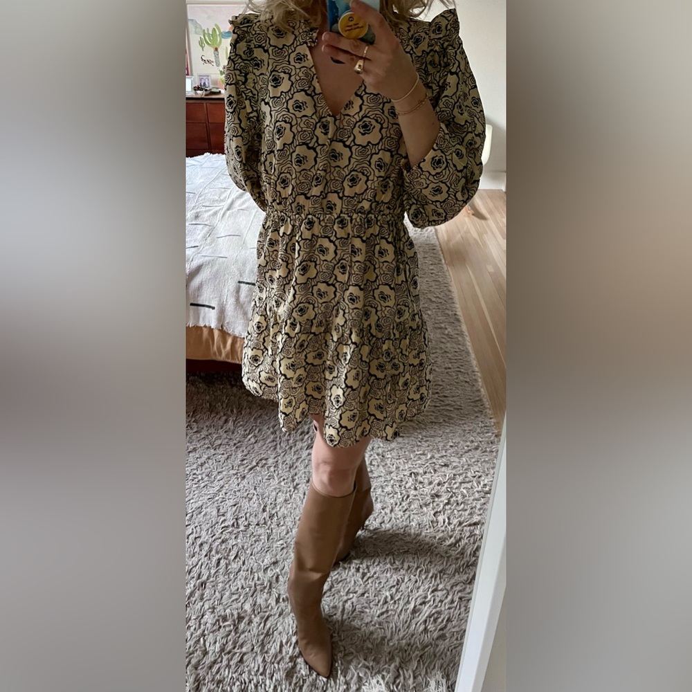 BA&SH short floral Dress GRAZIE Sz S - Picture 12 of 12